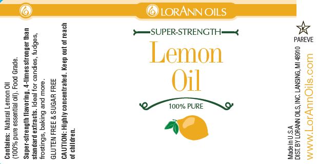 Lemon Oil, Natural -LorAnn12.99Fusion Flavours  