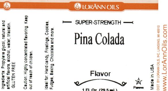 Pina Colada by Lorann's OIl2.69Fusion Flavours  