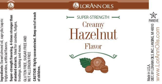 Creamy Hazelnut Flavour by Lorann's Oil11.69Fusion Flavours  