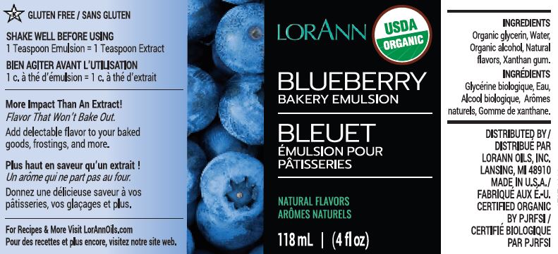 Organic Blueberry, Bakery Emulsion 4 oz.8.99Fusion Flavours  