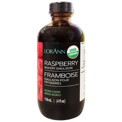 Organic Raspberry, Bakery Emulsion 4 oz.8.99Fusion Flavours  